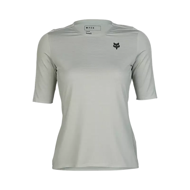 Fox Apparel Grey Vintage / X-Small Fox Women's Flexair Ascent Jersey 32628-447-XS 191972900136 Jorgensen Powersports