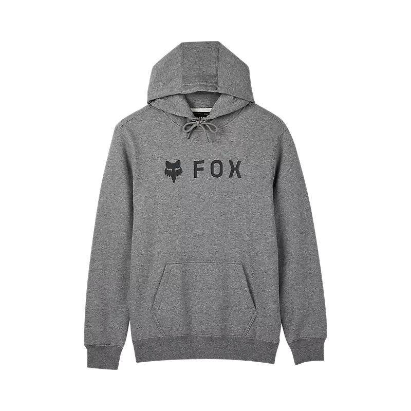 Fox Apparel Heather Graphite / Small Fox Absolute Pullover Hoodie 31594-185-S 191972839818 Jorgensen Powersports