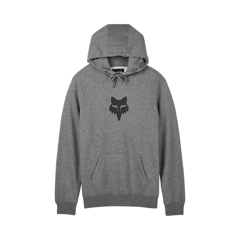 Fox Apparel Heather Graphite / Small Fox Head Hoodie 31608-185-S 191972839917 Jorgensen Powersports