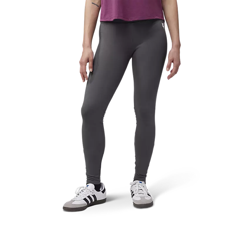Fox Apparel Heather Graphite / X-Small Fox Head Leggings 31838-185-XS 191972840067 Jorgensen Powersports