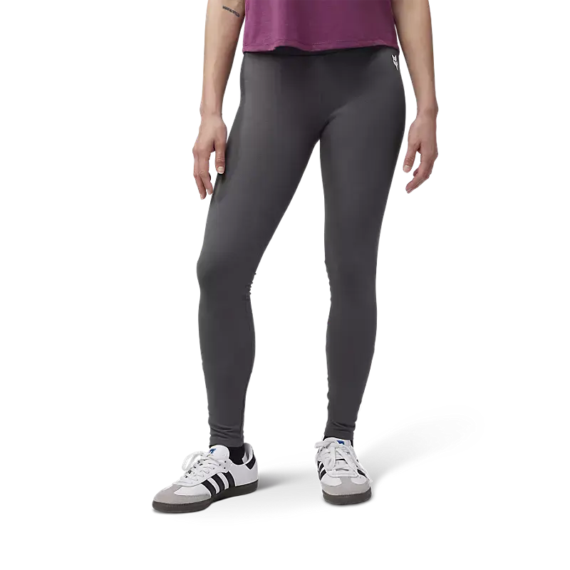 Fox Apparel Heather Graphite / X-Small Fox Head Leggings 31838-185-XS 191972840067 Jorgensen Powersports