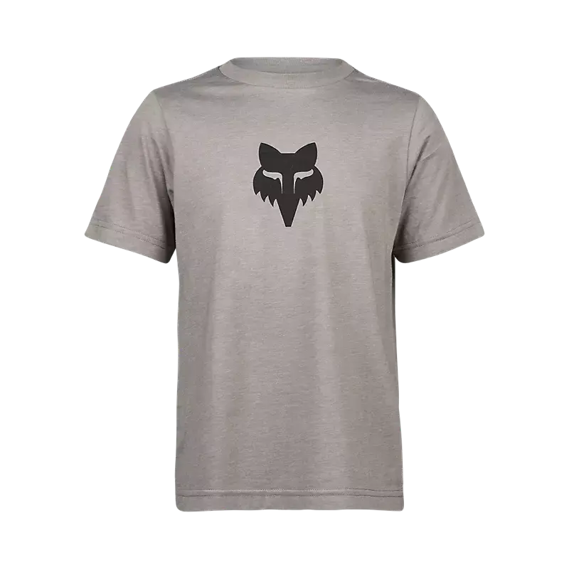 Fox Apparel Heather Graphite / Youth Extra Small Fox Legacy Basic Tee Youth 31819-185-YXS 191972841262 Jorgensen Powersports