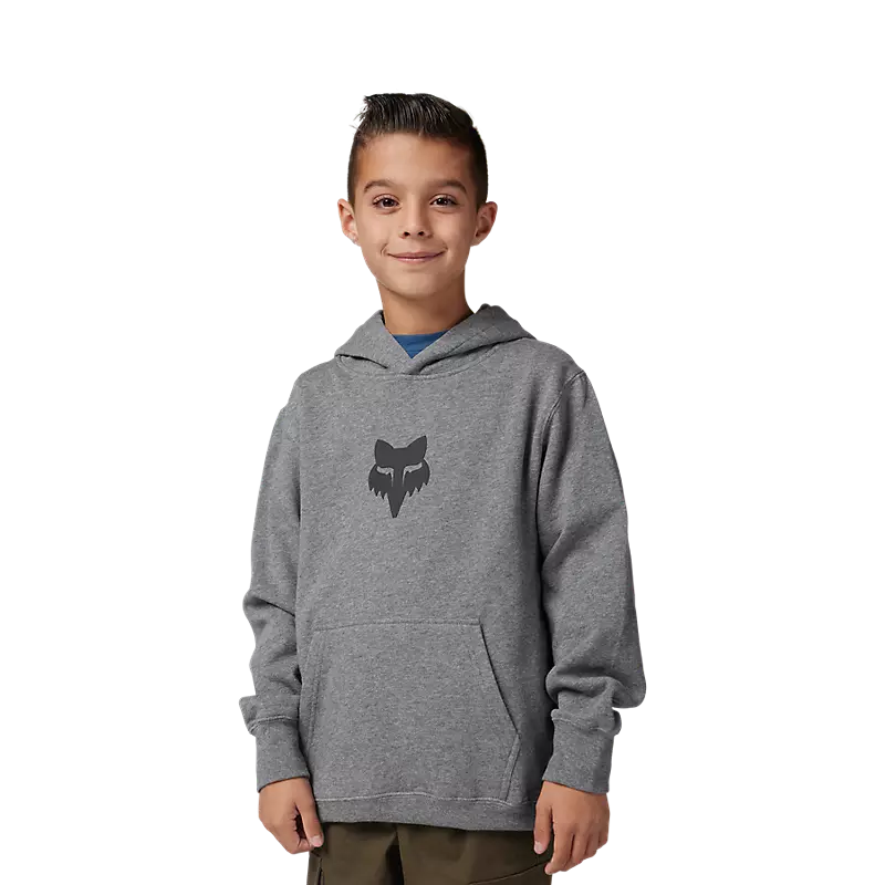 Fox Apparel Heather Graphite / Youth Extra Small Fox Legacy Pullover Hoodie Youth 31801-185-YXS 191972840586 Jorgensen Powersports