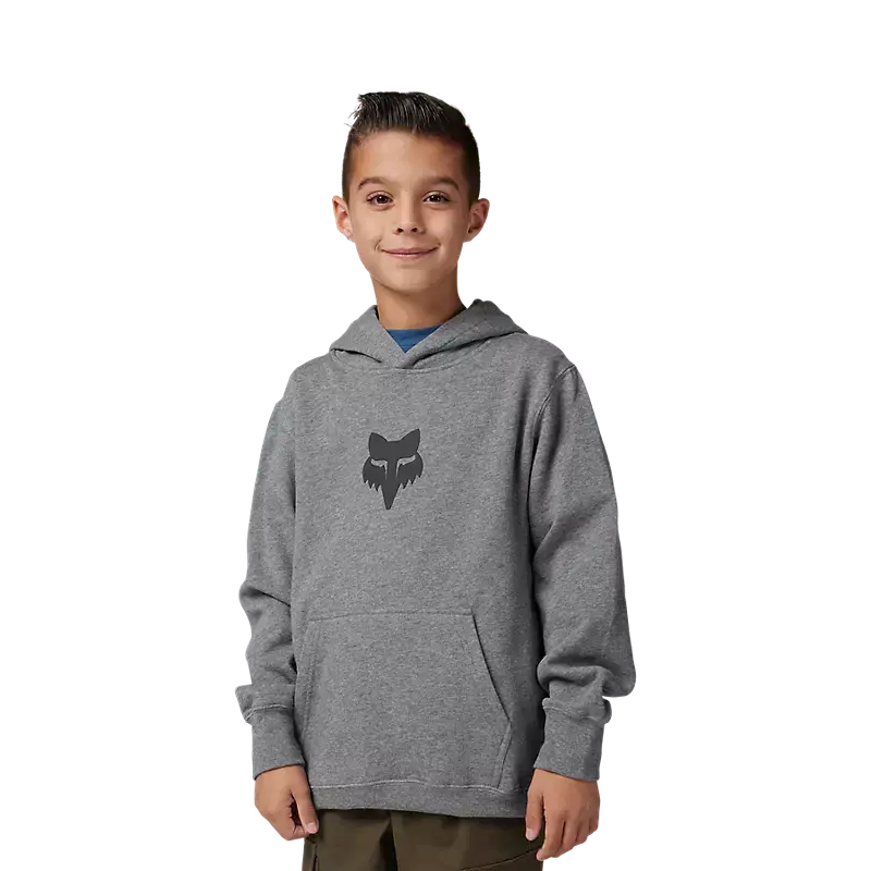 Fox Apparel Heather Graphite / Youth Extra Small Fox Legacy Pullover Hoodie Youth 31801-185-YXS 191972840586 Jorgensen Powersports