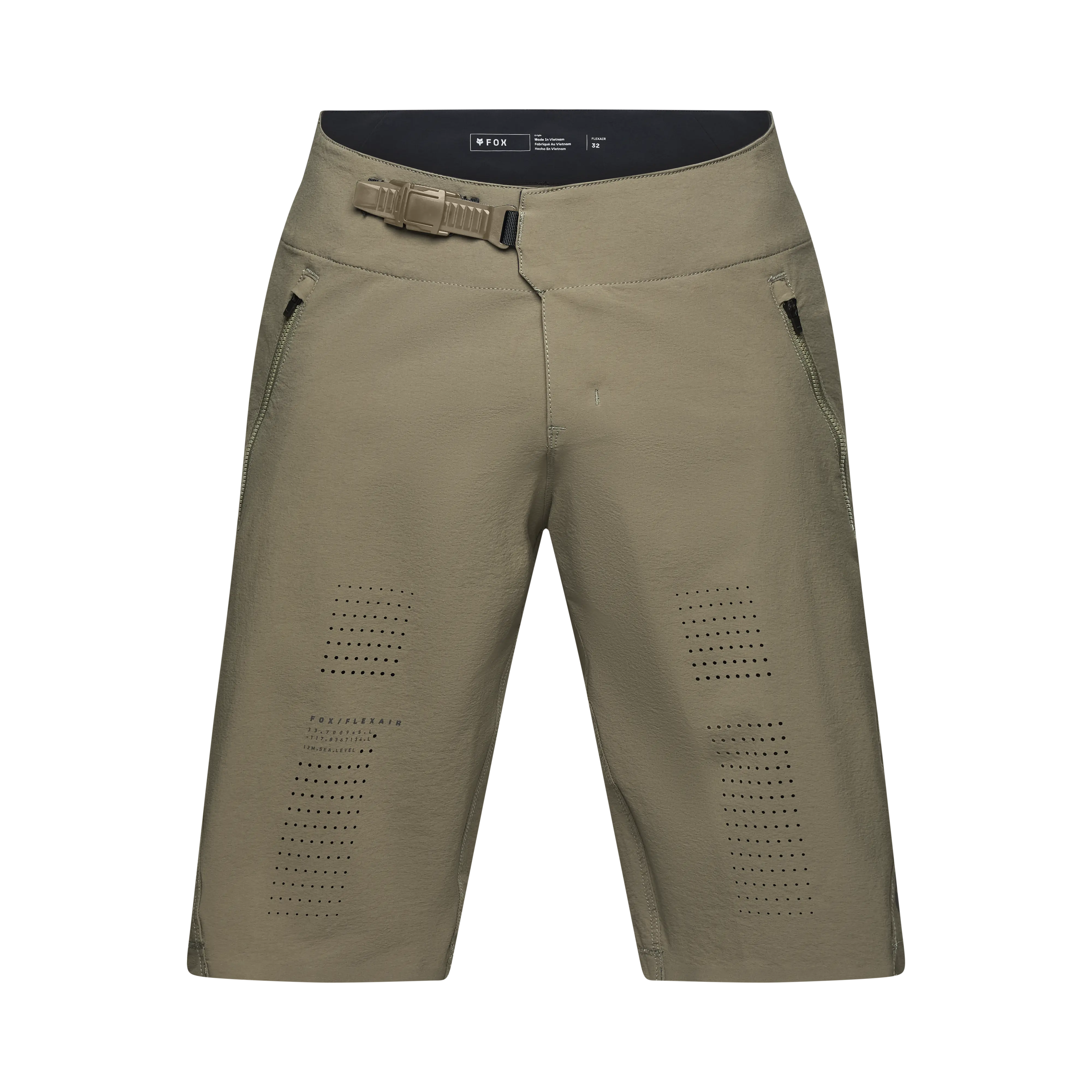 Fox Apparel khaki / 28 Fox Flexair Short 191972999628 Jorgensen Powersports