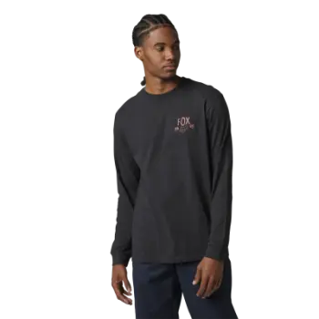 Fox Apparel Large / Black Fox No Contest Long Sleeve Premium Tee 29817-001-L 191972670589 Jorgensen Powersports