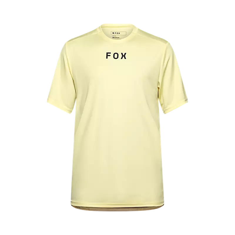 Fox Apparel Lemonade / Small Fox Ranger Wordmark Jersey 2025 33410-375 S Jorgensen Powersports