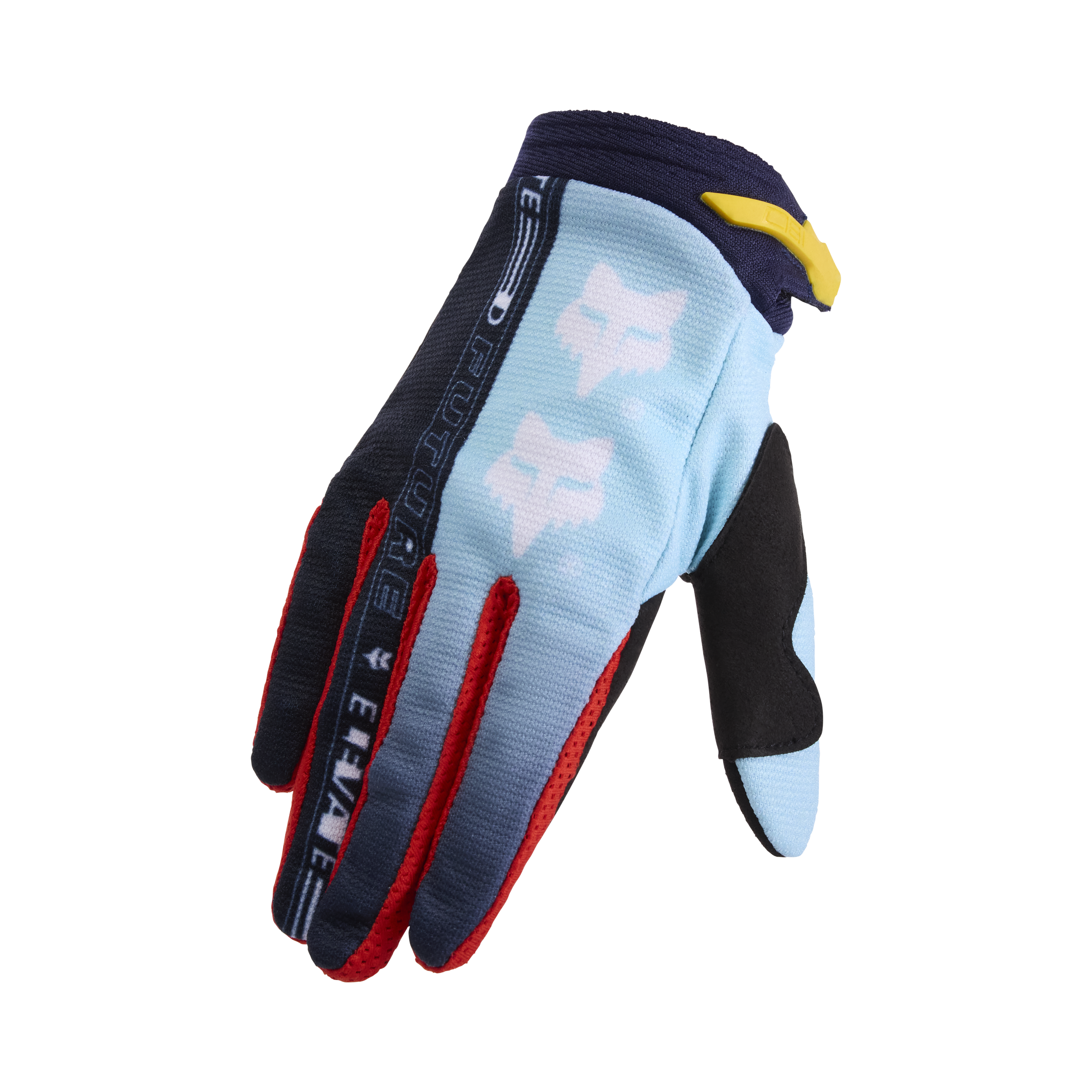 Fox Apparel Light Blue / Youth X-Small Fox 180 Elevated Gloves Youth 2025 33550-116 YXS Jorgensen Powersports
