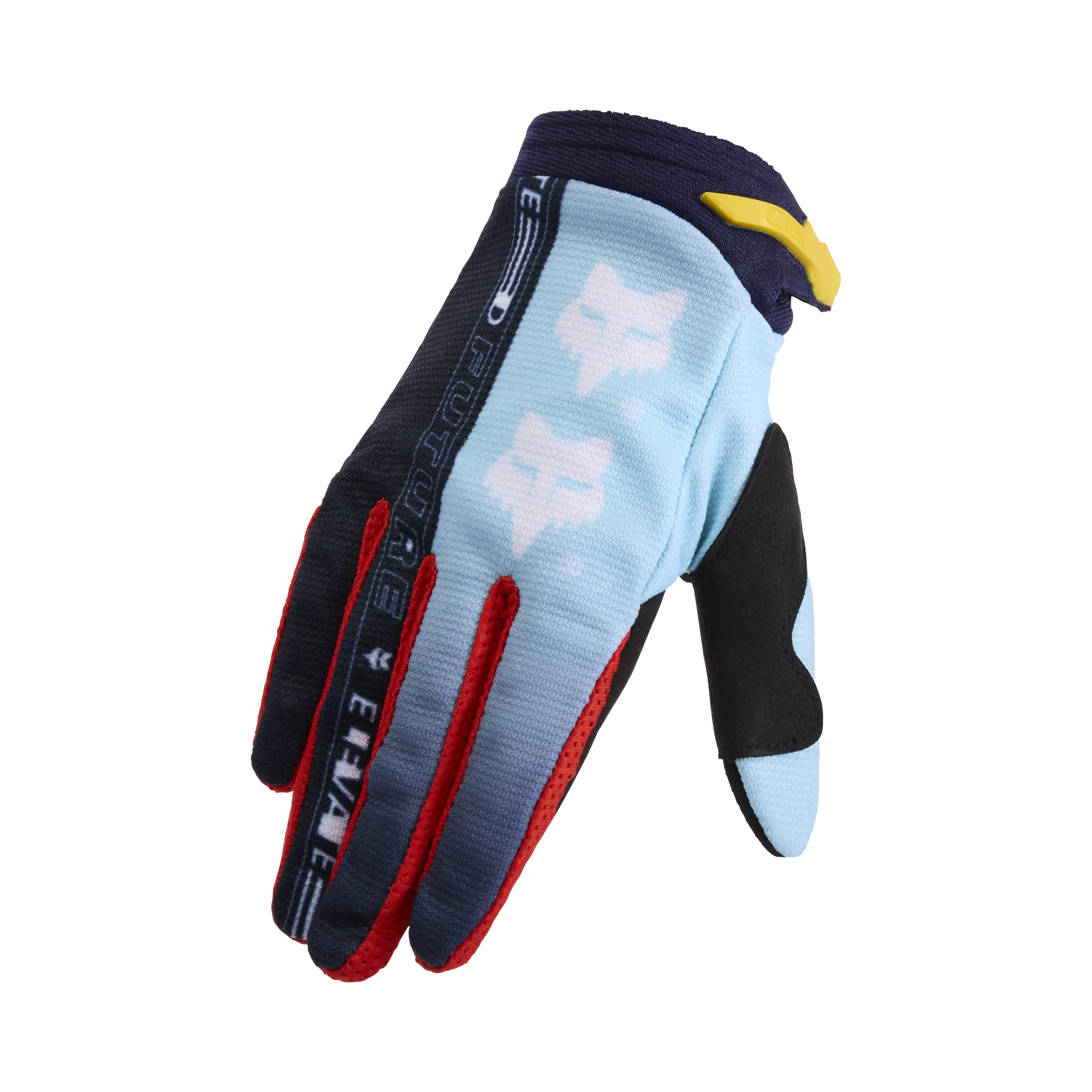 Fox Apparel Light Blue / Youth X-Small Fox 180 Elevated Gloves Youth 2025 33550-116 YXS Jorgensen Powersports