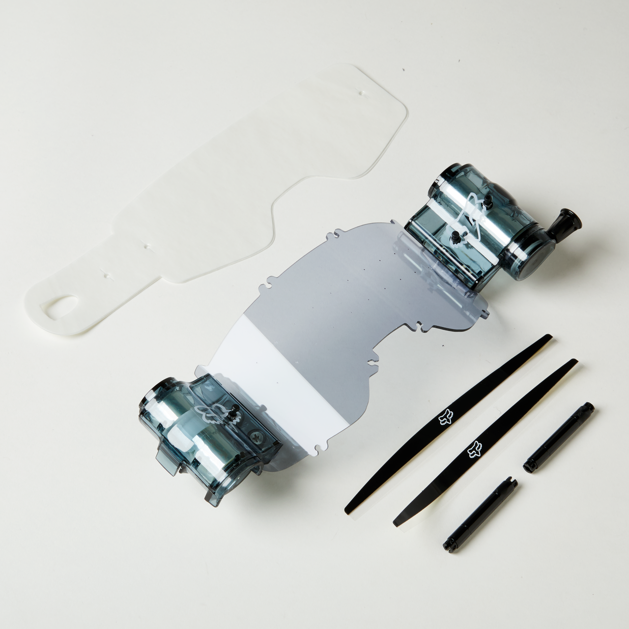 Fox Apparel Light Grey Fox MX20 Airspace/Mainframe 45MM TVS 25364-097-OS 191972323188 Jorgensen Powersports