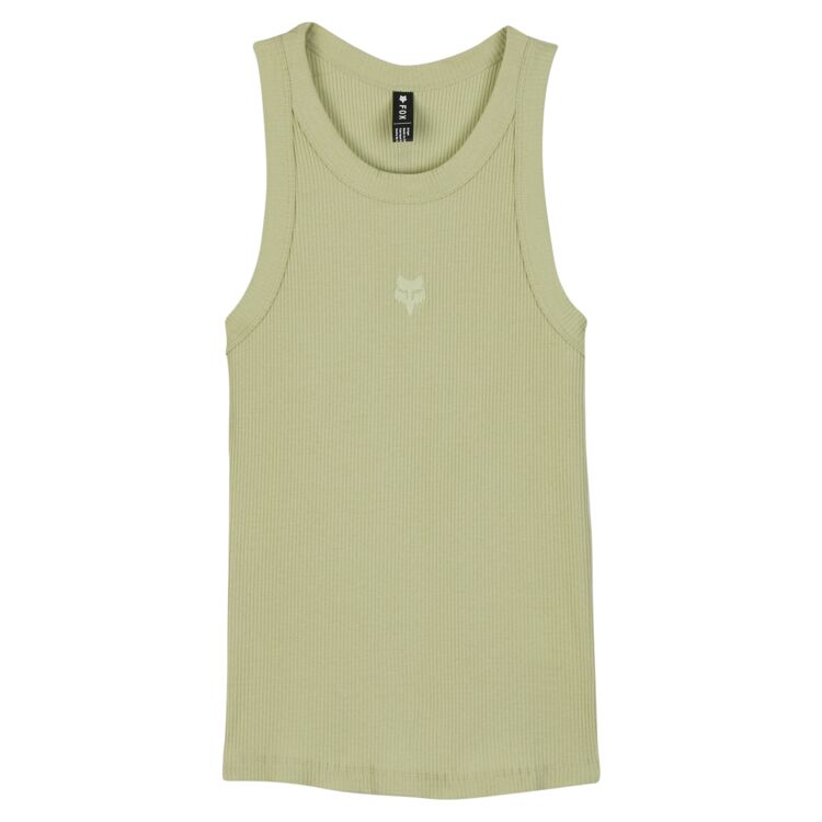Fox Apparel Medium Fox Wordmark Rib Women's Tank Top 32159-306-M 191972887895 Jorgensen Powersports