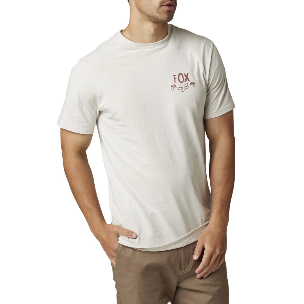Fox Apparel Medium / White Fox No Contest Premium Tee 29784-579-M 191972711169 Jorgensen Powersports