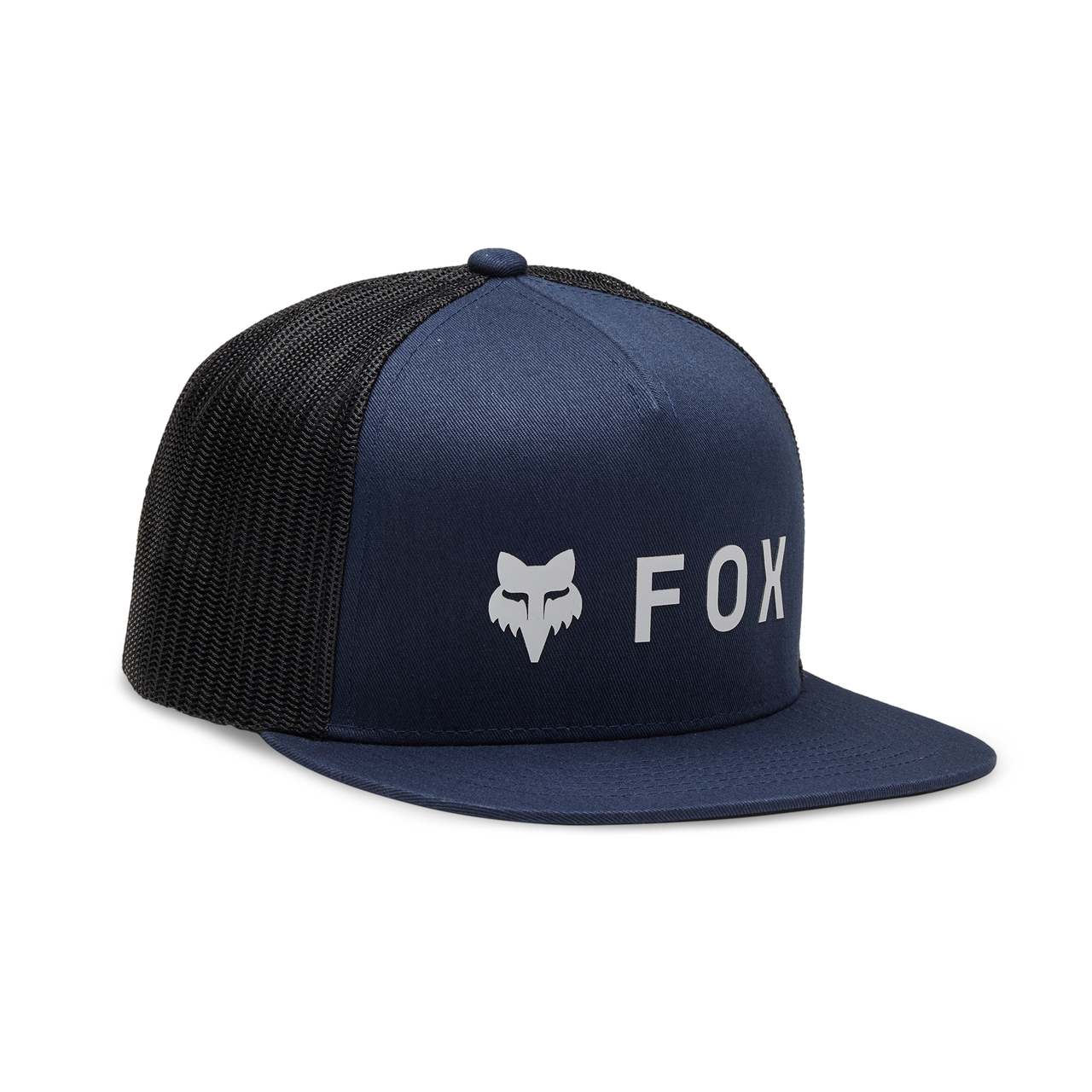 Fox Apparel Midnight Blue Fox Absolute Mesh Snapback 31640-329 OS 191972846731 Jorgensen Powersports