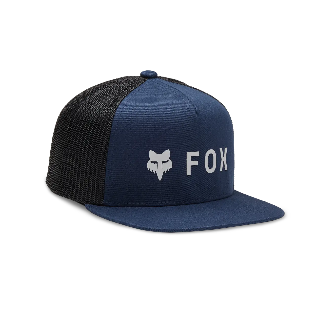 Fox Apparel Midnight Blue Fox Absolute Mesh Snapback Hat Youth 31802-329-OS 191972846700 Jorgensen Powersports