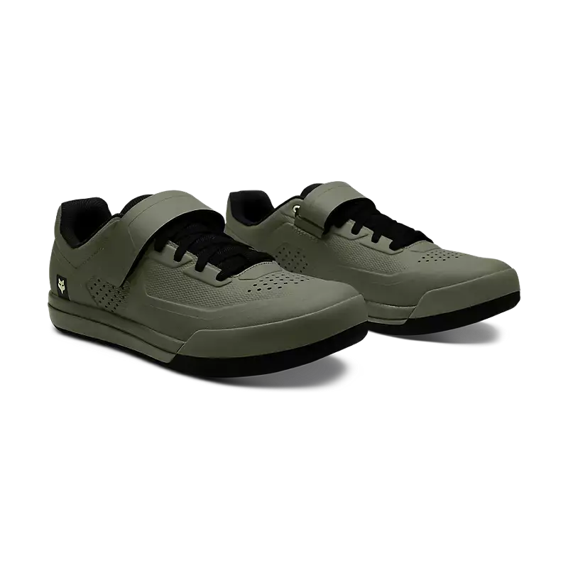 Fox Apparel Olive Green / 37 Fox Union Clipless Shoes 30127-099-37 191972850769 Jorgensen Powersports