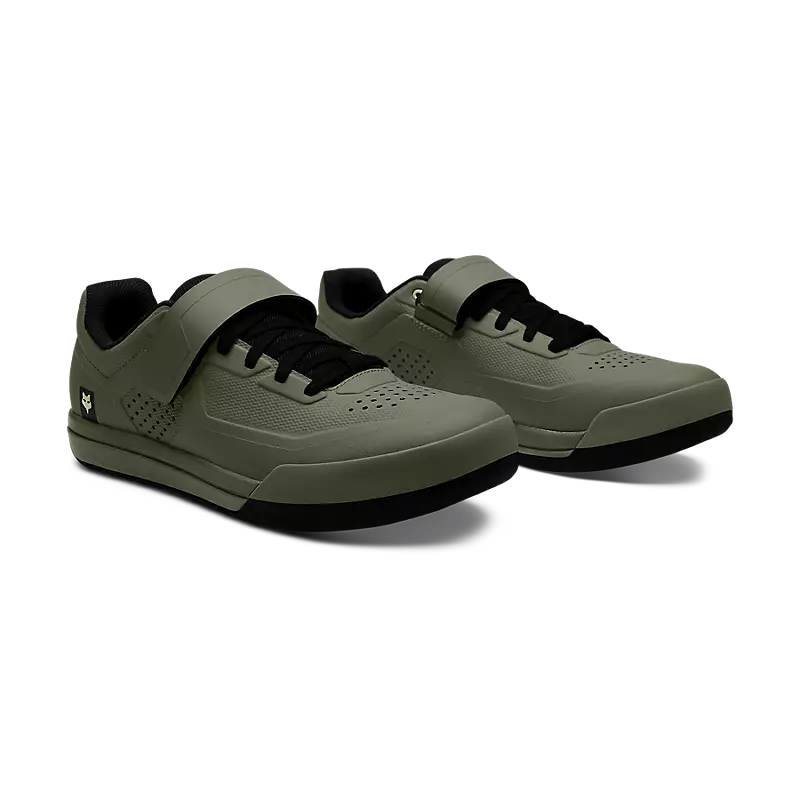 Fox Apparel Olive Green / 37 Fox Union Clipless Shoes 30127-099-37 191972850769 Jorgensen Powersports