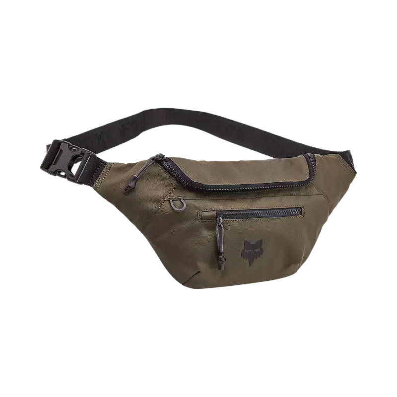 Fox Apparel Olive Green Fox Head Hip Pack 32343-099-OS 191972907371 Jorgensen Powersports
