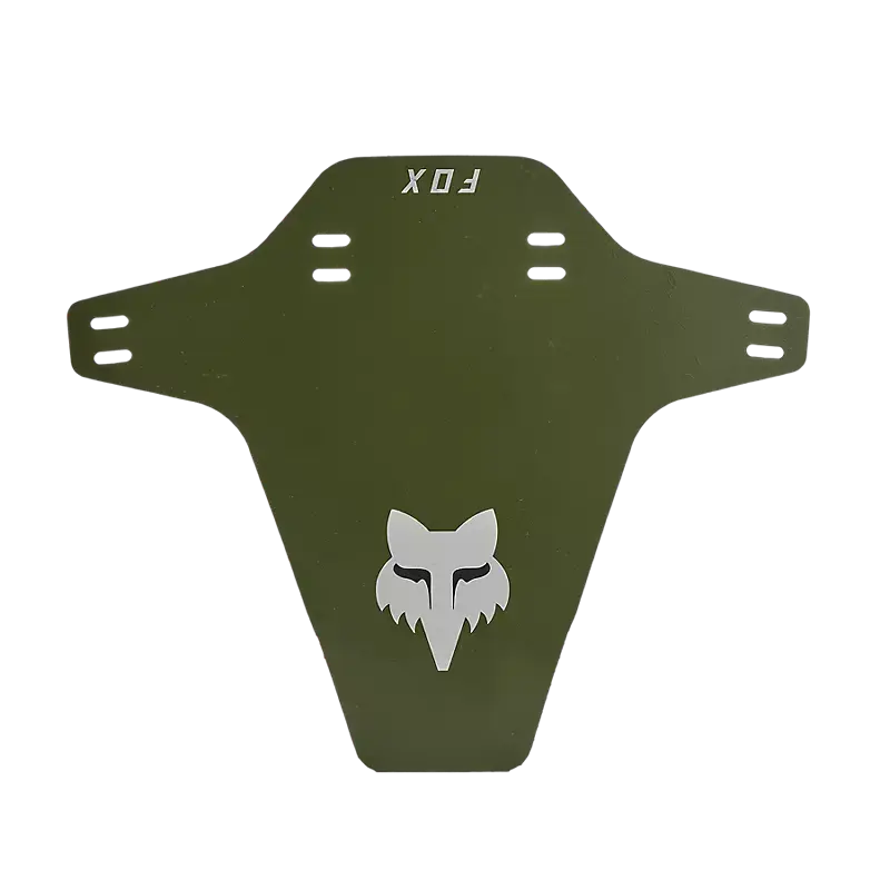 Fox Apparel Olive Green Fox Mudguard 31192-099-OS 191972854859 Jorgensen Powersports