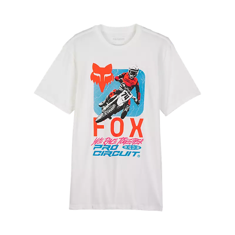 Fox Apparel Optic White / Small Fox X Pro Circuit Premium Tee 32001-190-S 191972907999 Jorgensen Powersports