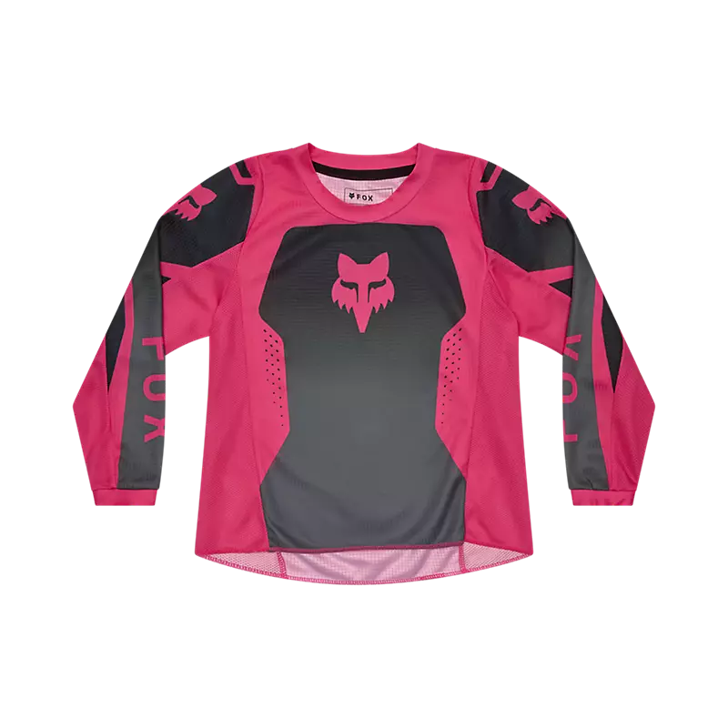FOX Apparel Pink / Youth Small FOX Kids Girls 180 Shield Jersey 36333-285-KS 198571029114 Jorgensen Powersports