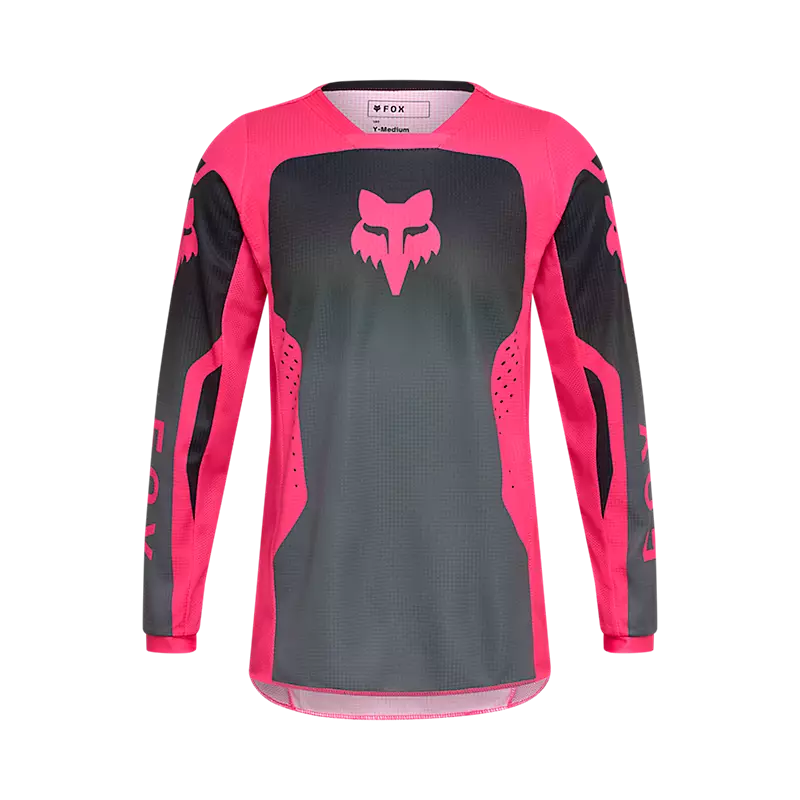 FOX Apparel Pink / Youth Small FOX Youth Girls 180 Shield Jersey 36332-285-YS 198571029077 Jorgensen Powersports