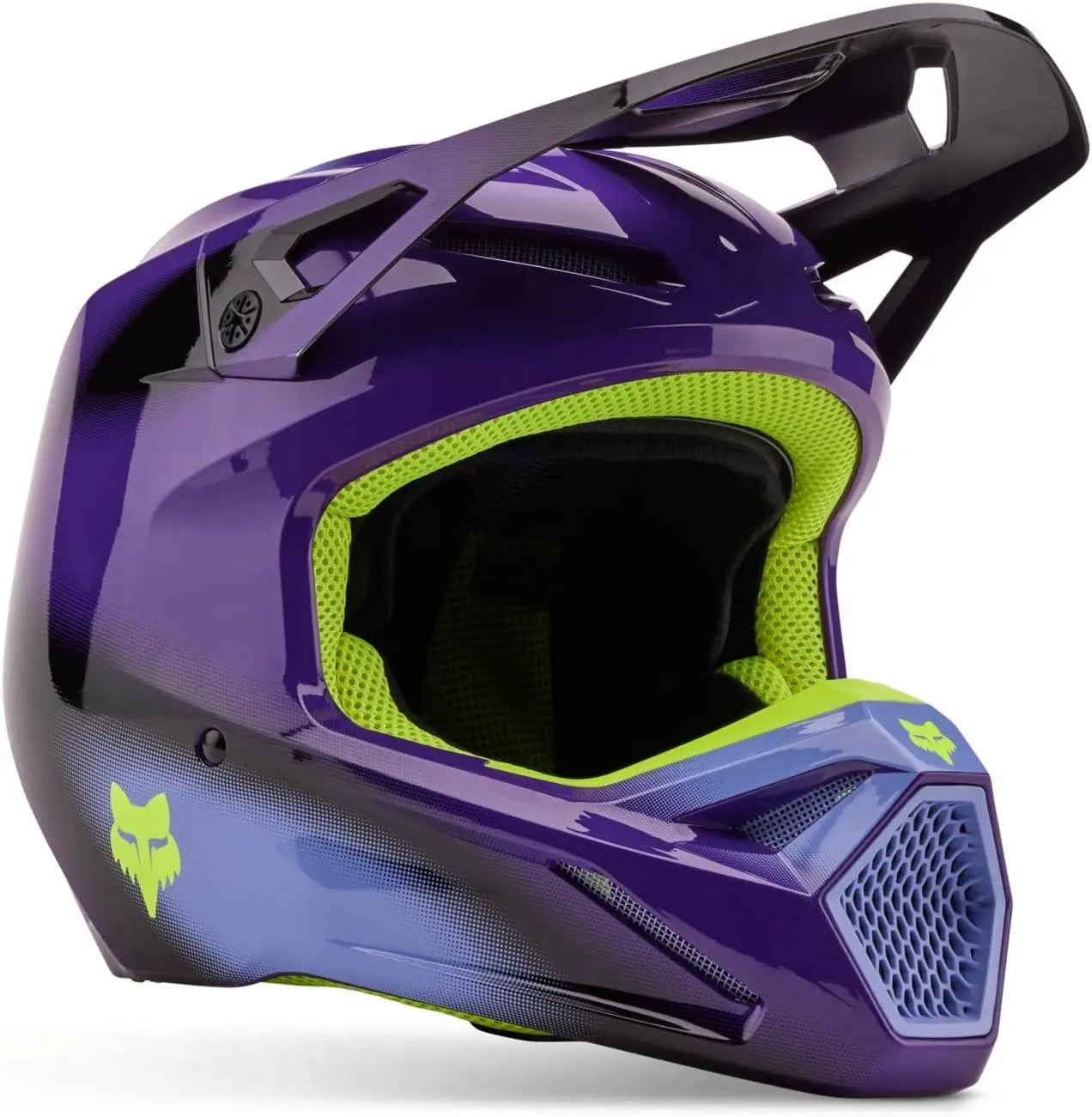 Fox V1 Solid Helmet - Jorgensen Powersports