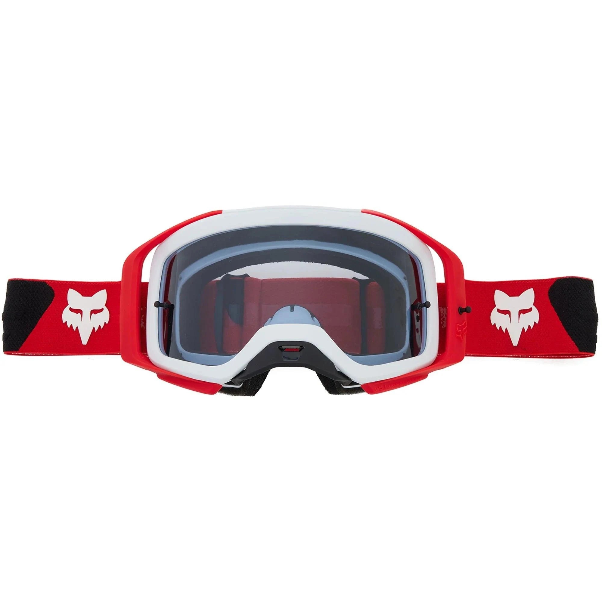 FOX Apparel RED Fox Airspace Core Goggles 31337-110OS 191972837180 Jorgensen Powersports