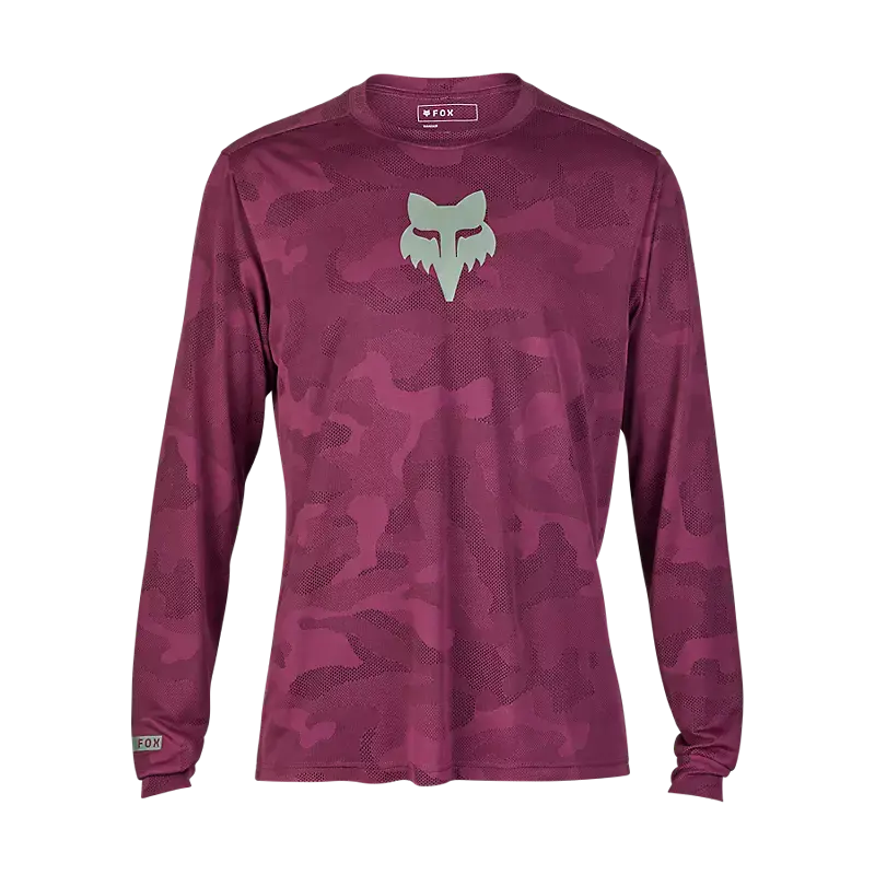 Fox Apparel Sangria / Small Fox Ranger TruDri Long Sleeve Jersey 32365-552-S 191972910265 Jorgensen Powersports