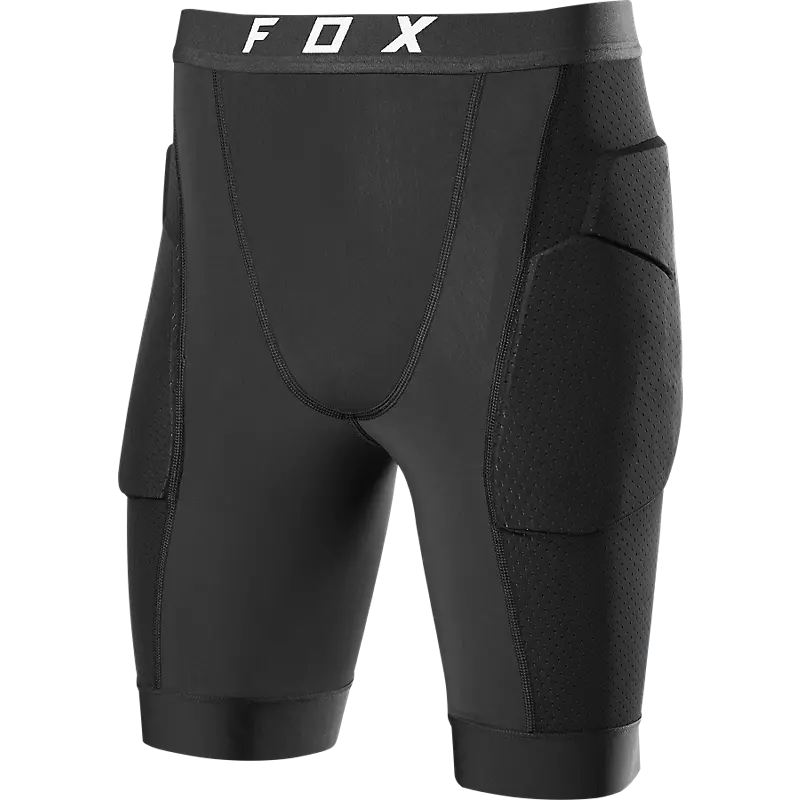 Fox Apparel Small Fox Baseframe Pro Padded Short 24110-001-S 191972278105 Jorgensen Powersports