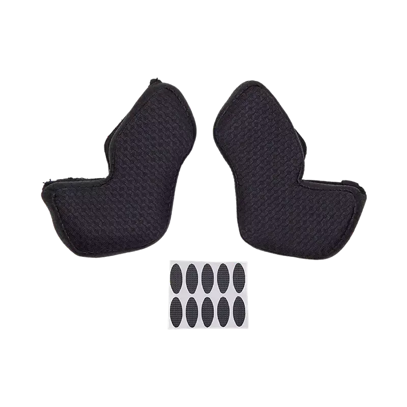 Fox Apparel Small Fox Dropframe Pro Thick Cheek Pads 32603-001-S 191972816895 Jorgensen Powersports