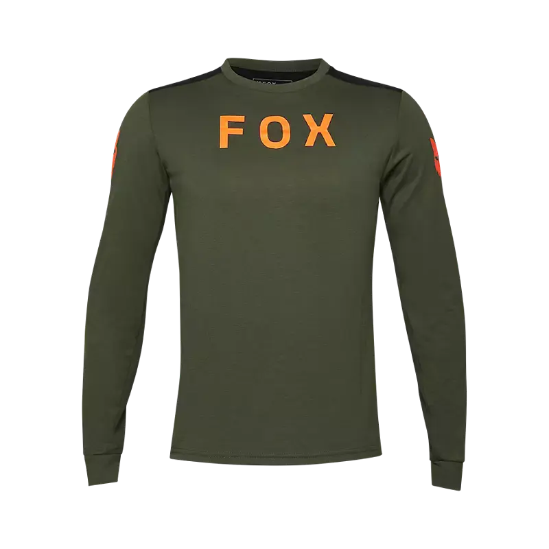 Fox Apparel Small Fox Ranger Aviation Drirelease Long Sleeve Jersey 32356-245-S 191972942396 Jorgensen Powersports