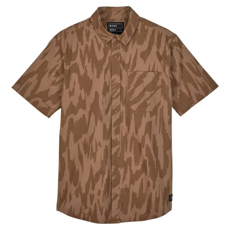 Fox Apparel Small Fox Swarmer Woven Shirt 32327-562-S 191972889165 Jorgensen Powersports