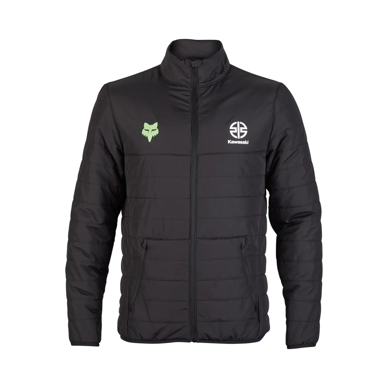 Fox Apparel Small Fox X Kawasaki Howell Jacket 32127-001-S 191972876691 Jorgensen Powersports