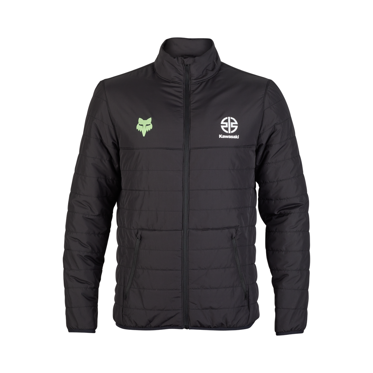 Fox Apparel Small Fox X Kawasaki Howell Jacket 32127-001-S 191972876691 Jorgensen Powersports