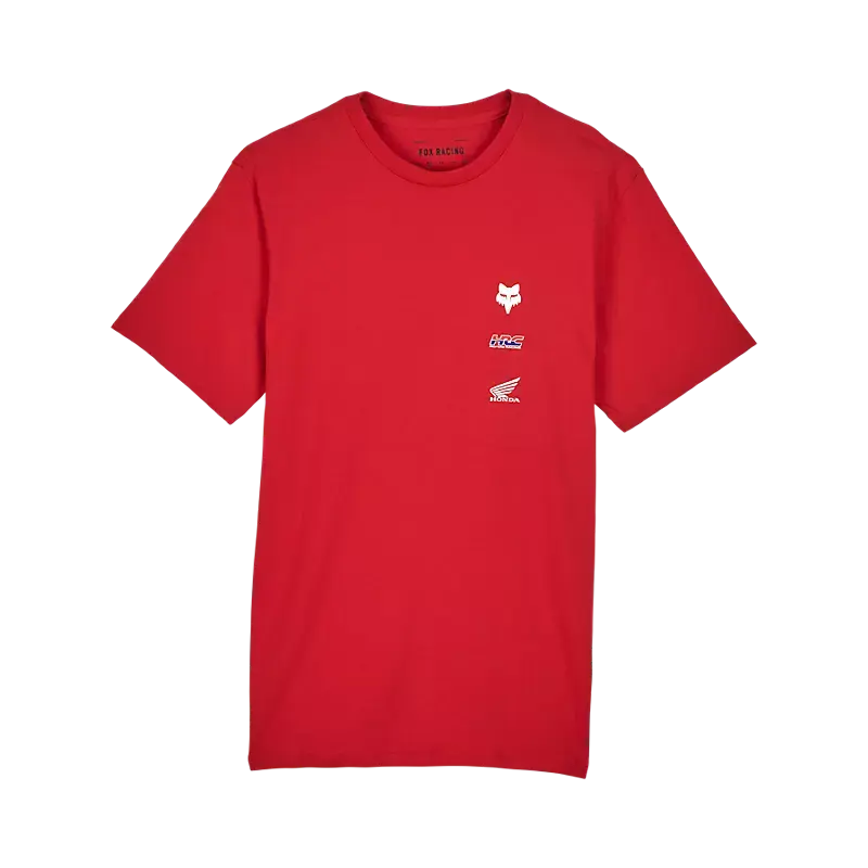 Fox Apparel Small / Red Fox X Honda Premium Tee II 32059-122-S 191972894343 Jorgensen Powersports