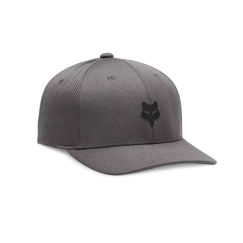 Fox Apparel Steel Grey Fox Lithotype 110 Snapback Hat Youth 31806-172-OS 191972861758 Jorgensen Powersports
