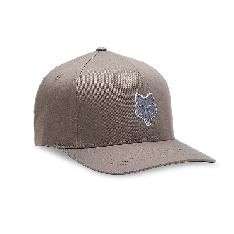 Fox Apparel Steel Grey / S/M Fox Head Flexfit Hat 31622-172-S/M 191972861666 Jorgensen Powersports