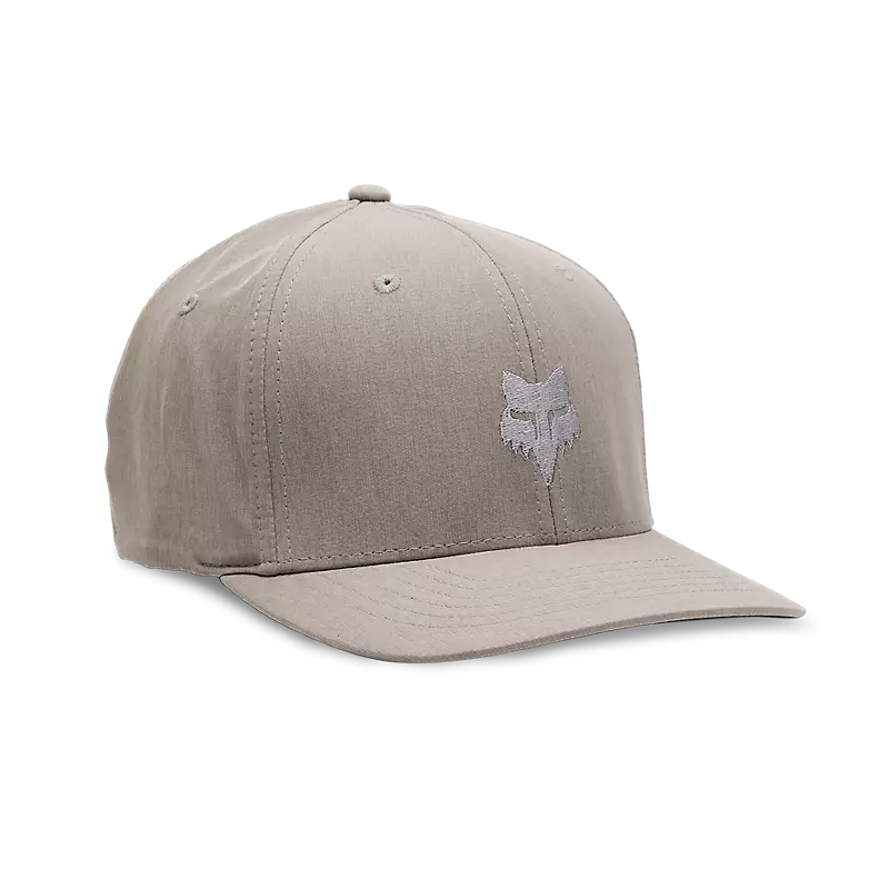 Fox Apparel Steel Grey / S/M Fox Head Select Flexfit Hat 31619-172-S/M 191972861628 Jorgensen Powersports