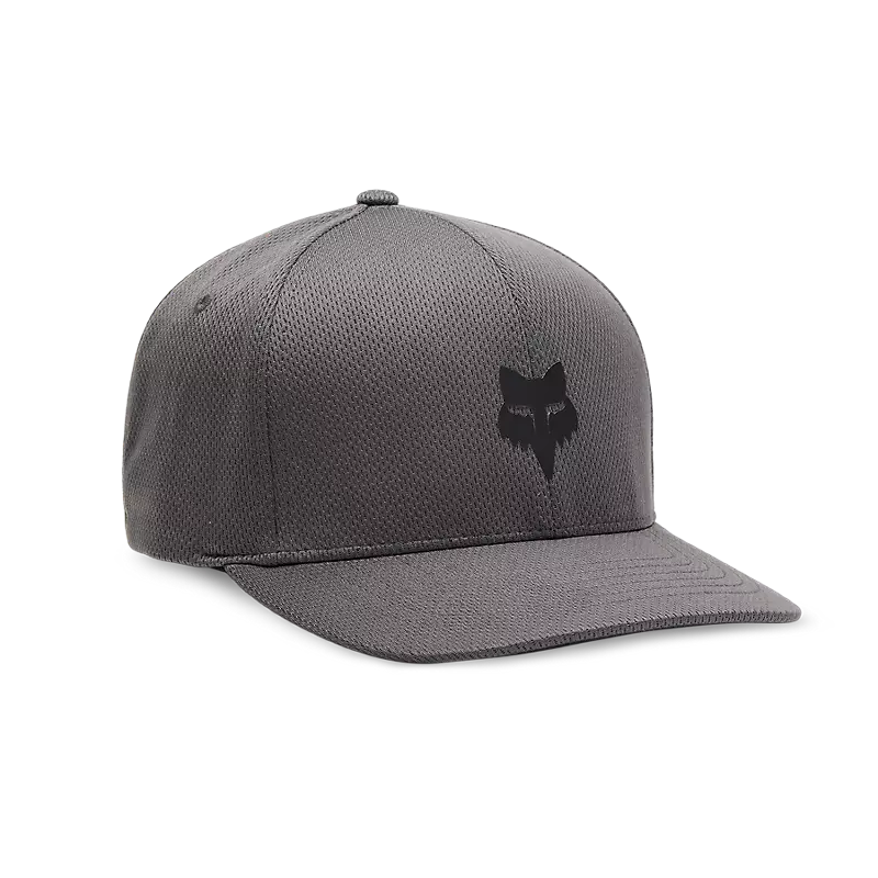 Fox Apparel Steel Grey / S/M Fox Head Tech Flexfit Hat 31620-172-S/M 191972861642 Jorgensen Powersports