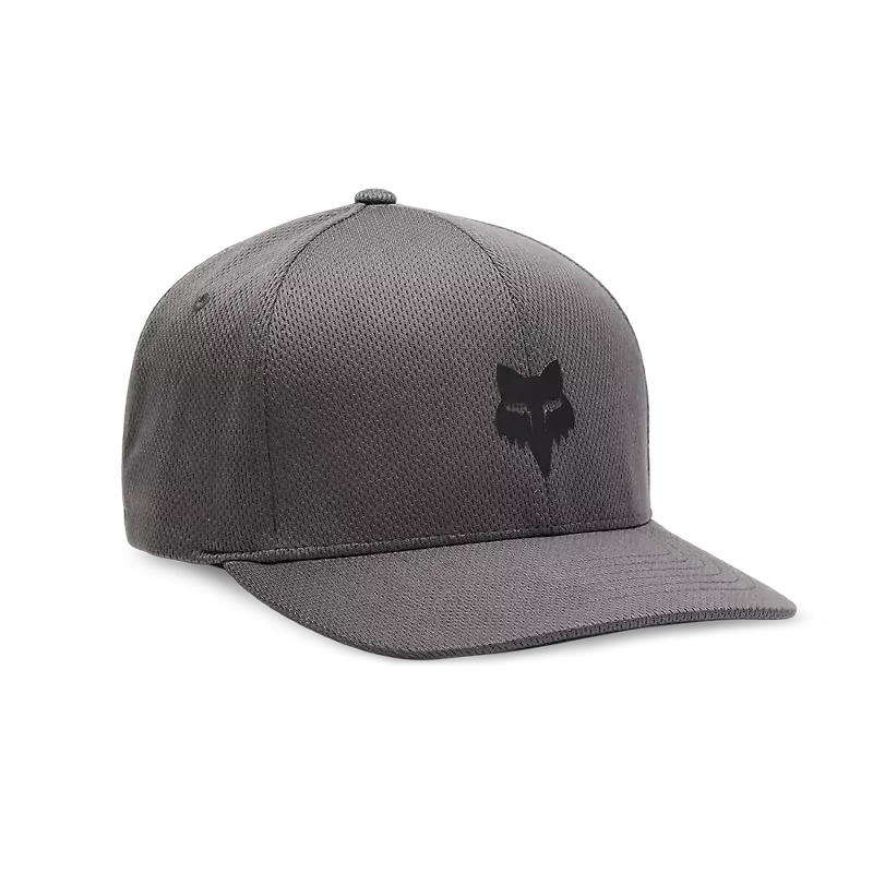 Fox Apparel Steel Grey / S/M Fox Head Tech Flexfit Hat 31620-172-S/M 191972861642 Jorgensen Powersports