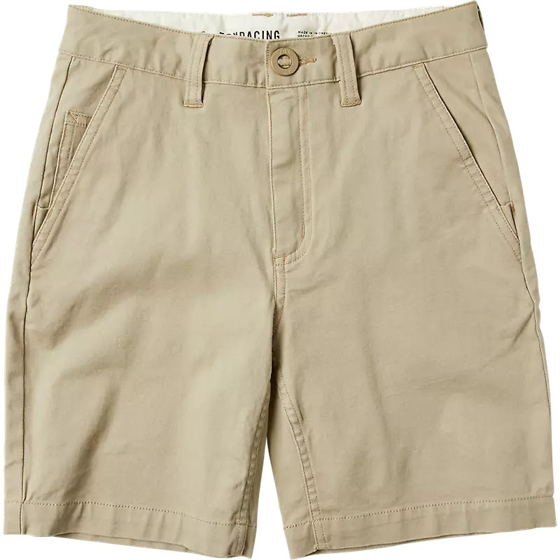 Fox Apparel Tan / 22 Fox Essex Shorts Youth 32284-088-22 191972912375 Jorgensen Powersports