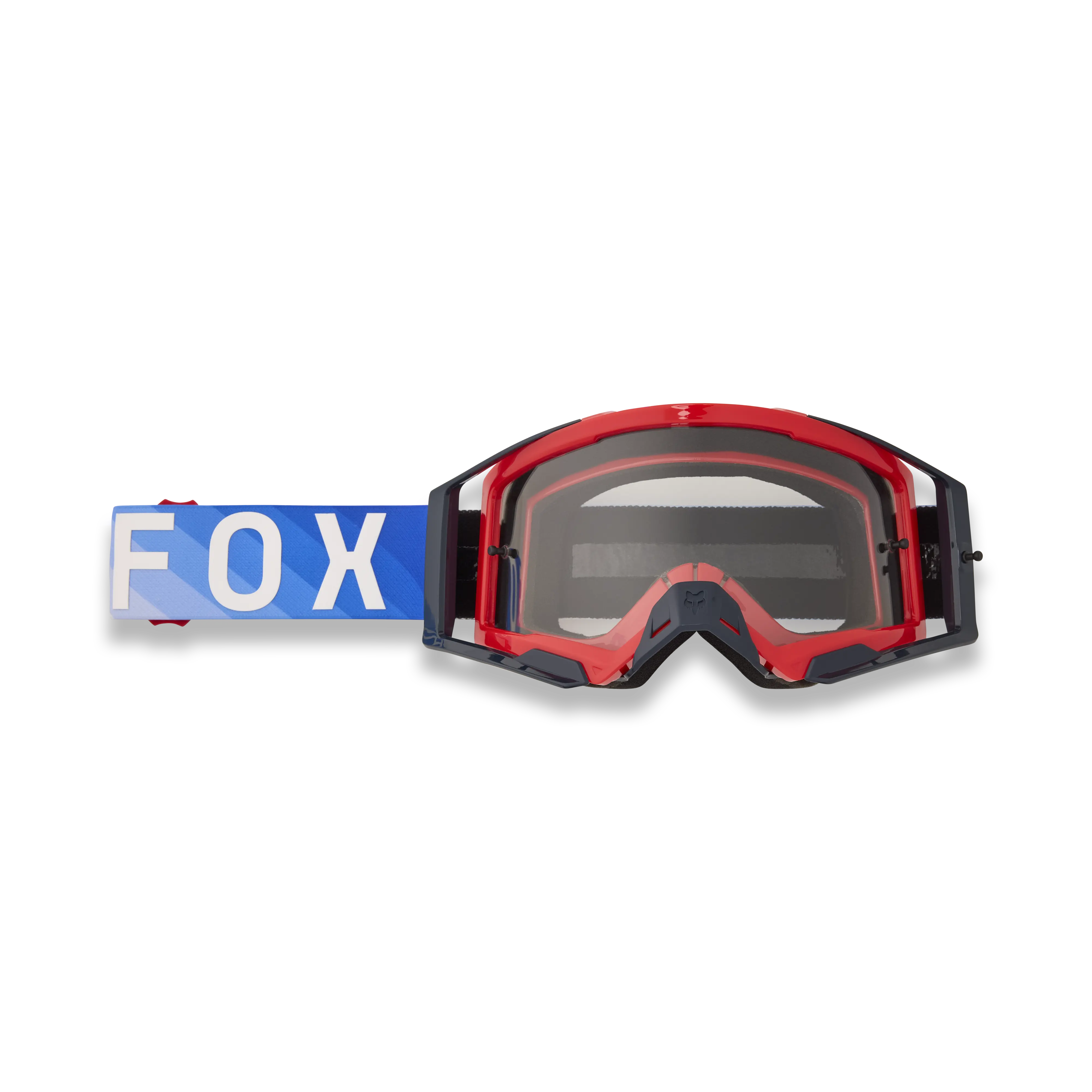 Fox Apparel White/Blue / Adult Fox Airspace Fade Goggles 2025 33521-059 OS Jorgensen Powersports
