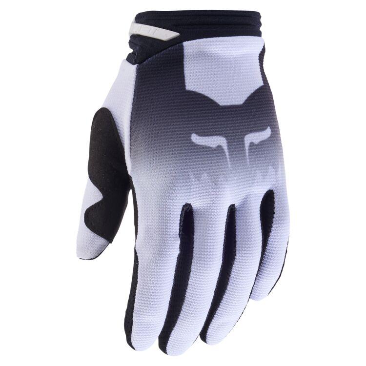 Fox Apparel White / Medium Fox 180 Flora Women's Gloves 31378-008-M Jorgensen Powersports