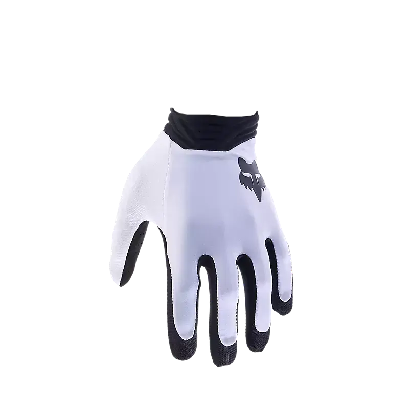 Fox Apparel White / Small Fox Airline Gloves 31316-008-S 191972865091 Jorgensen Powersports