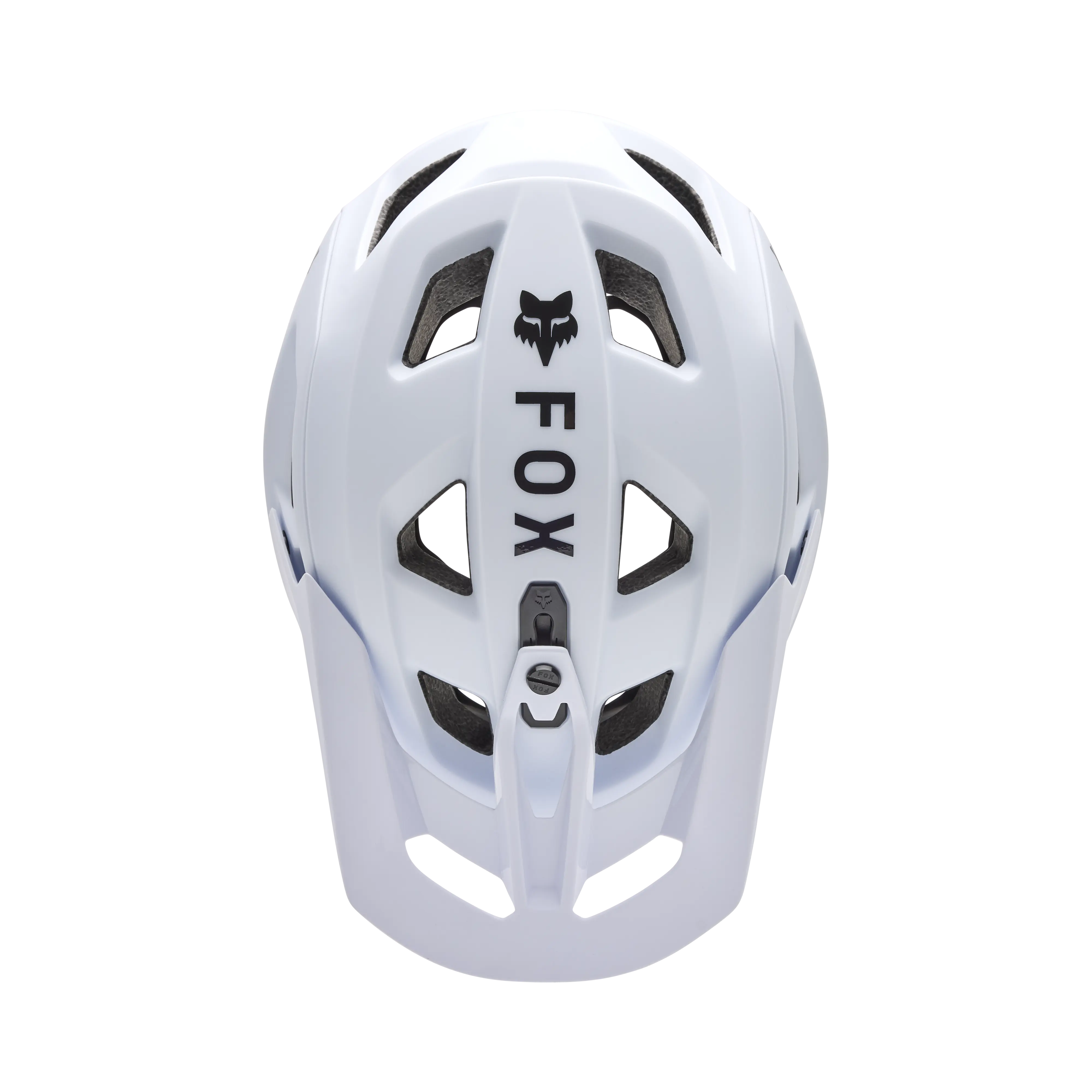 Fox Apparel White / Small Fox Racing Speedframe Helmet Solid 2025 33349-008 S Jorgensen Powersports