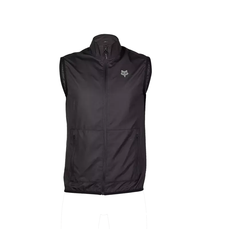 Fox Apparel X-Small Fox Ranger Wind Vest 33764-001-XS 191972932731 Jorgensen Powersports