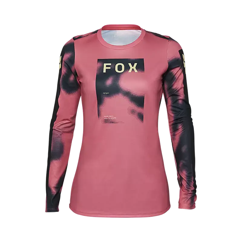 Fox Apparel X-Small Fox Women's Ranger Taunt Long Sleeve Jersey 32165-434-XS 191972952098 Jorgensen Powersports