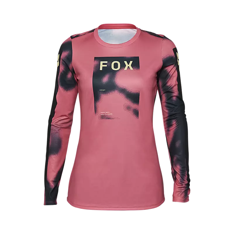 Fox Apparel X-Small Fox Women's Ranger Taunt Long Sleeve Jersey 32165-434-XS 191972952098 Jorgensen Powersports