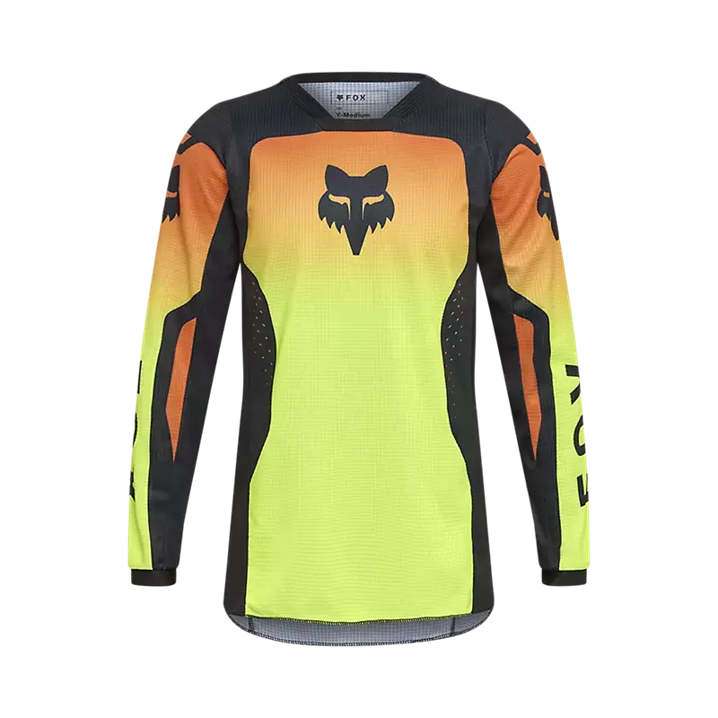 FOX Apparel Yellow / Youth Small FOX Youth 180 Shield Jersey 36328-130-YS 198571036570 Jorgensen Powersports
