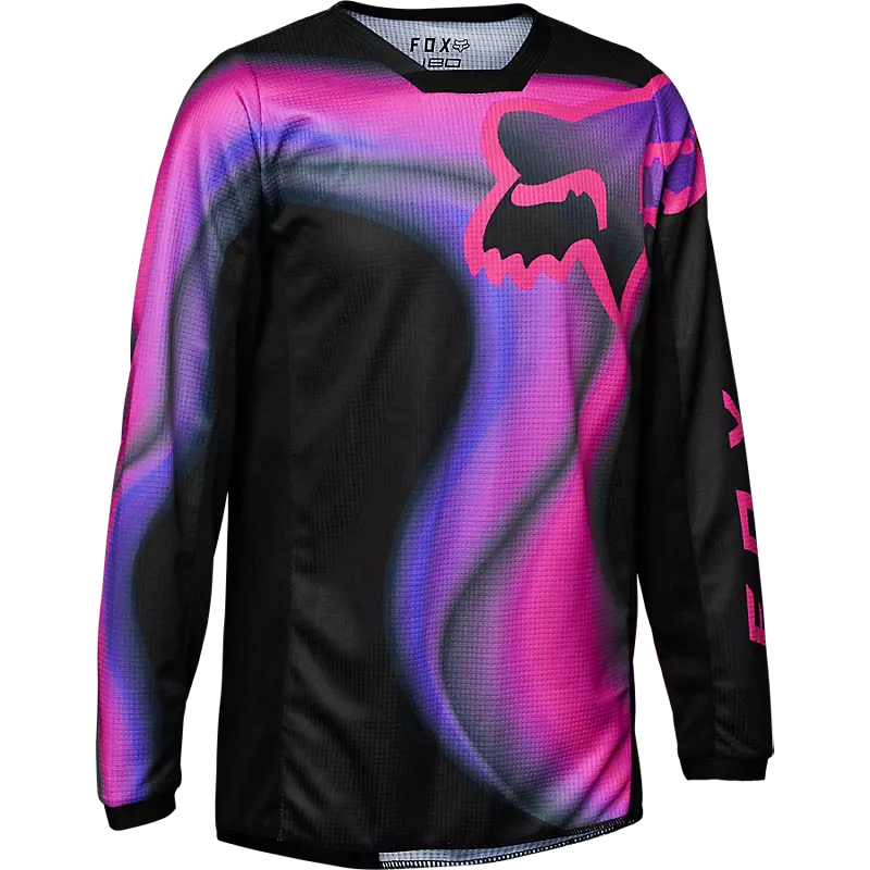 Fox Apparel Youth Large / Pink Fox 180 Toxsyk Jersey Youth 29750-285-YL 191972677496 Jorgensen Powersports